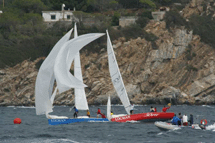 Regate di match race 
all'isola d'Elba